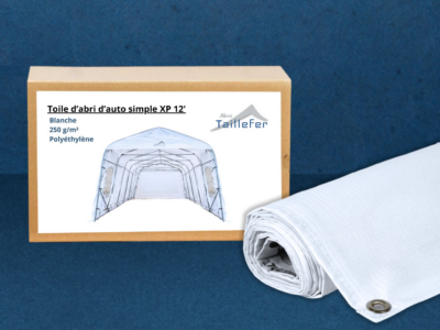 Toile abri auto simple xp 12' Abris Taillefer